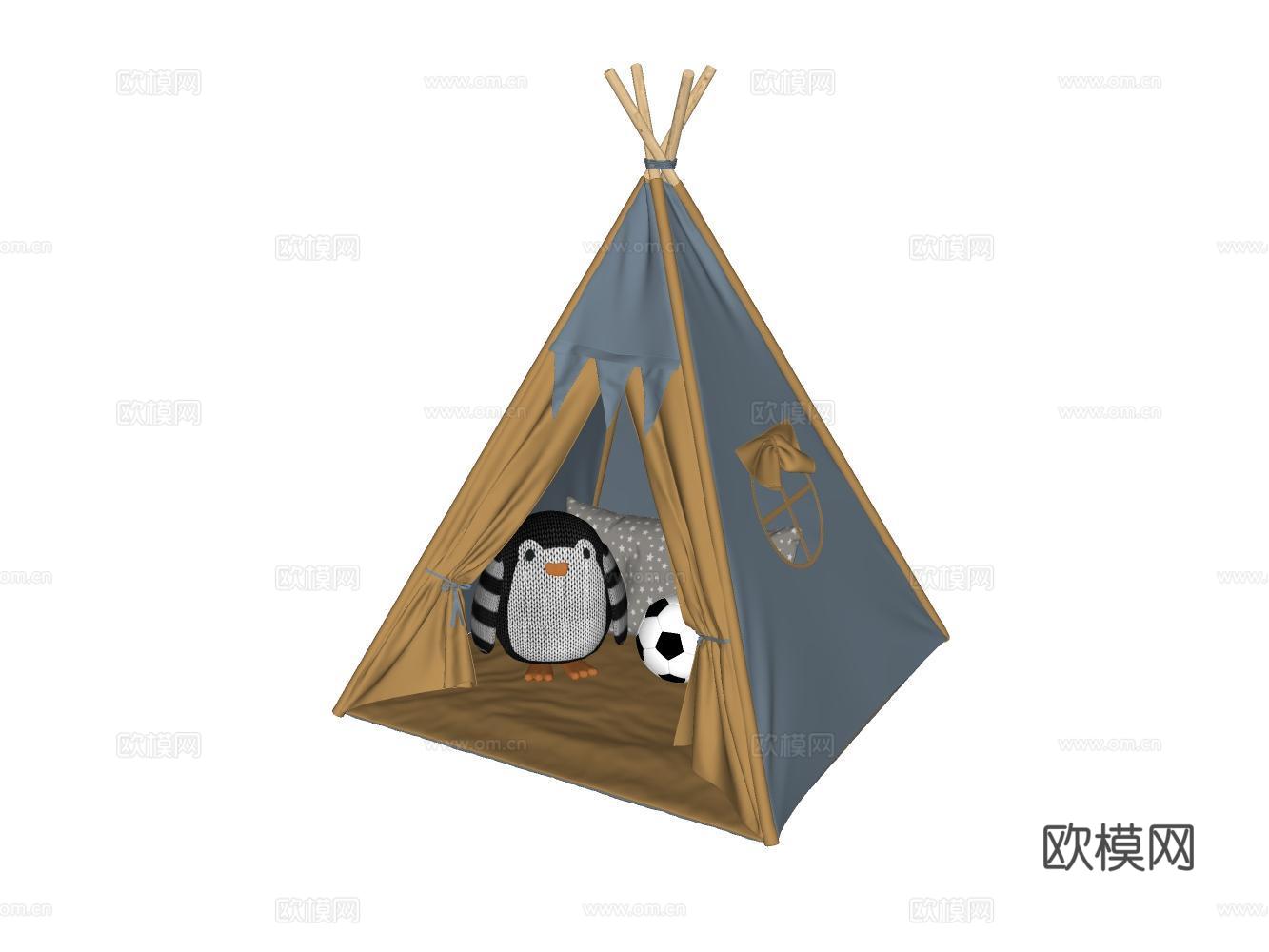 帐篷su模型