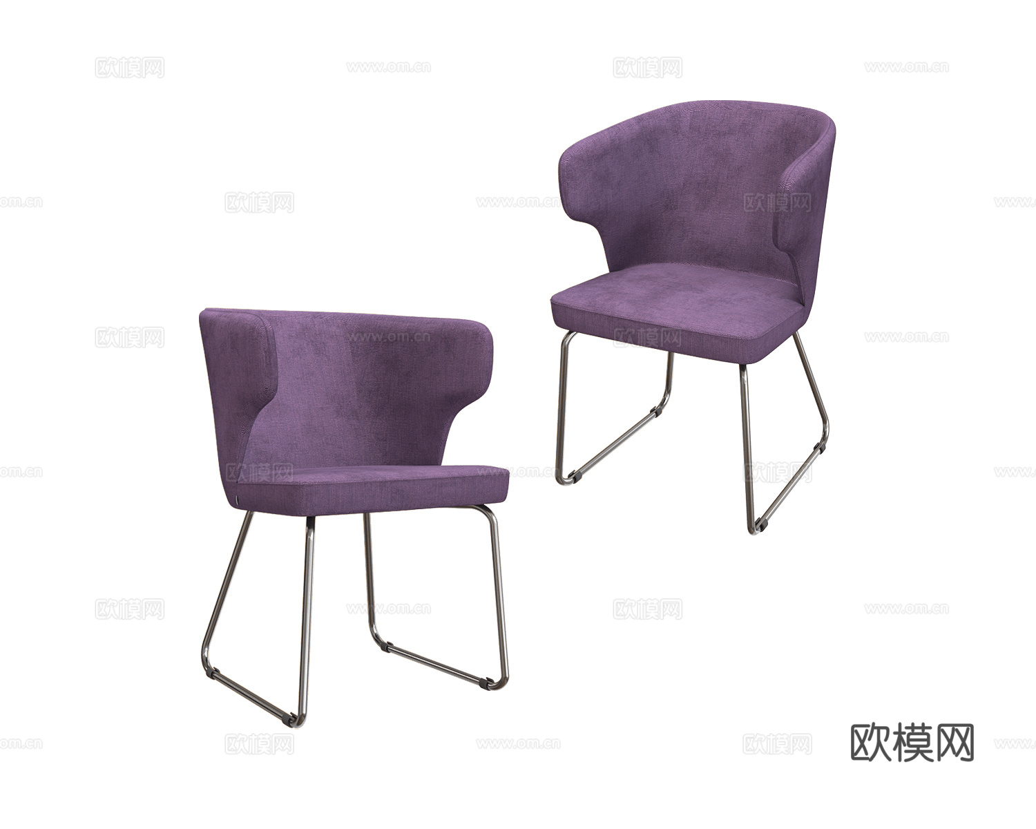 Artu 意式办公椅 椅子3d模型下载