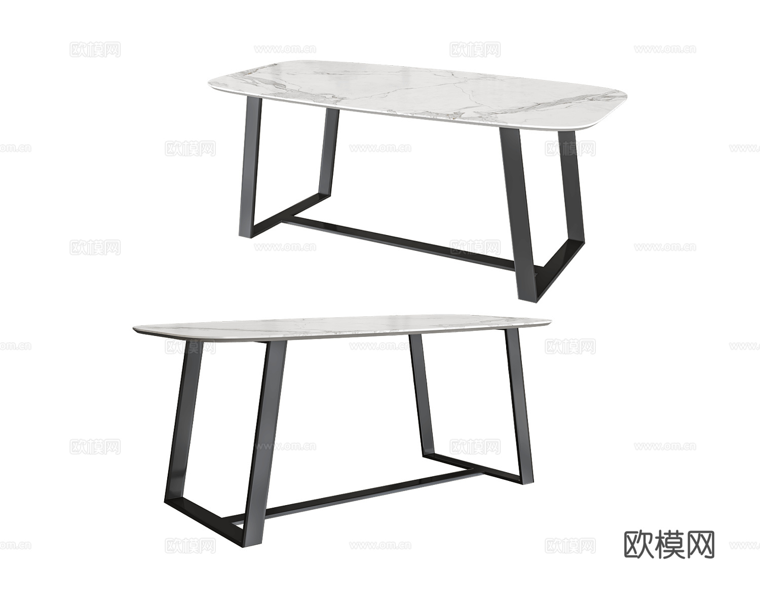 Boca Room 餐桌3d模型下载