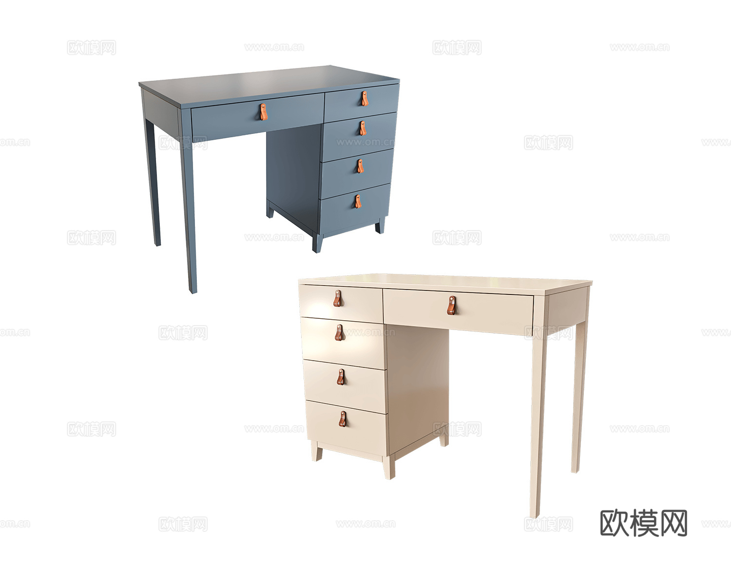 The IDEA 书桌3d模型下载