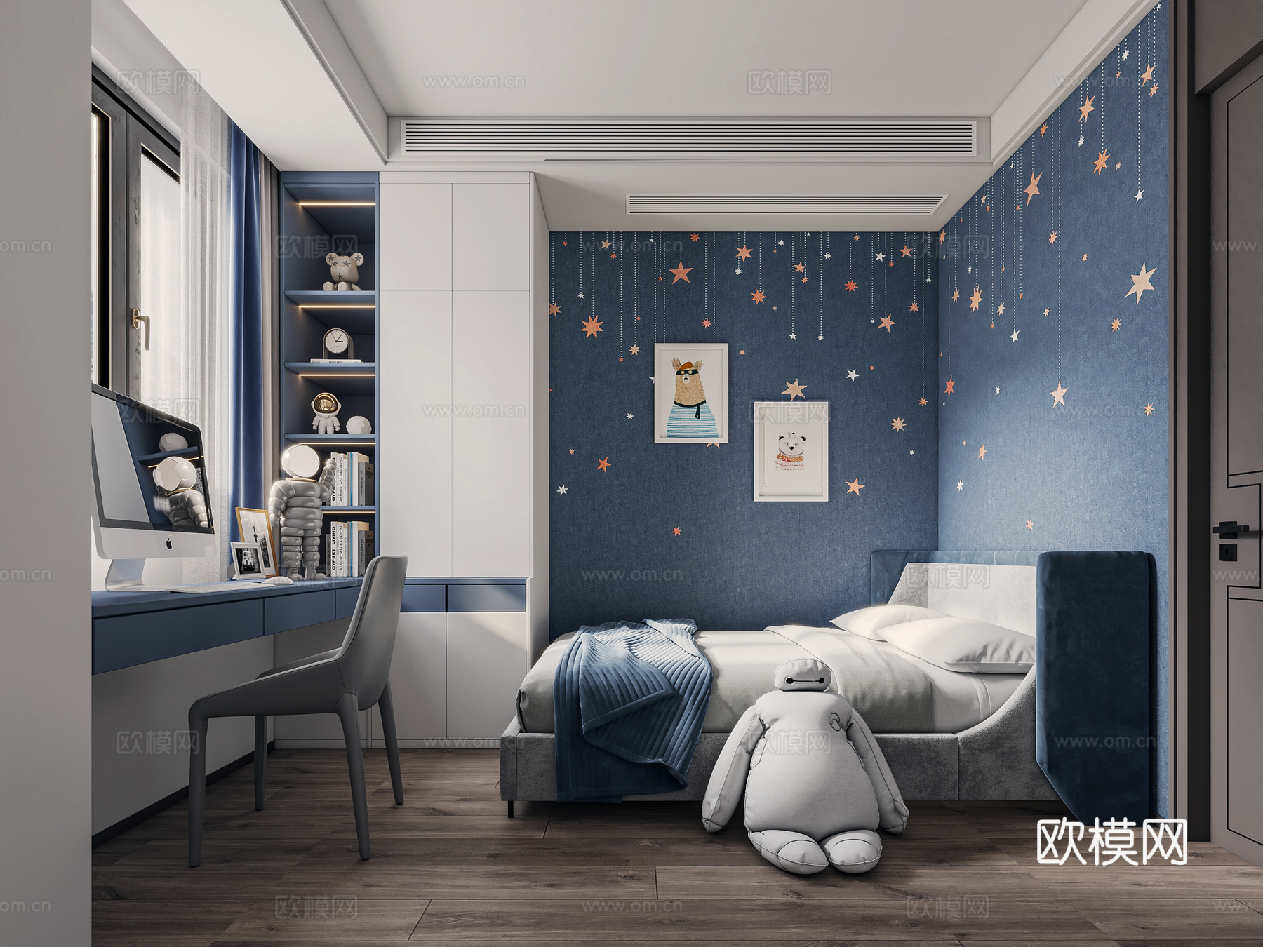 新中式大平层 样板间 最新全套施工图 效果图合集cad施工图