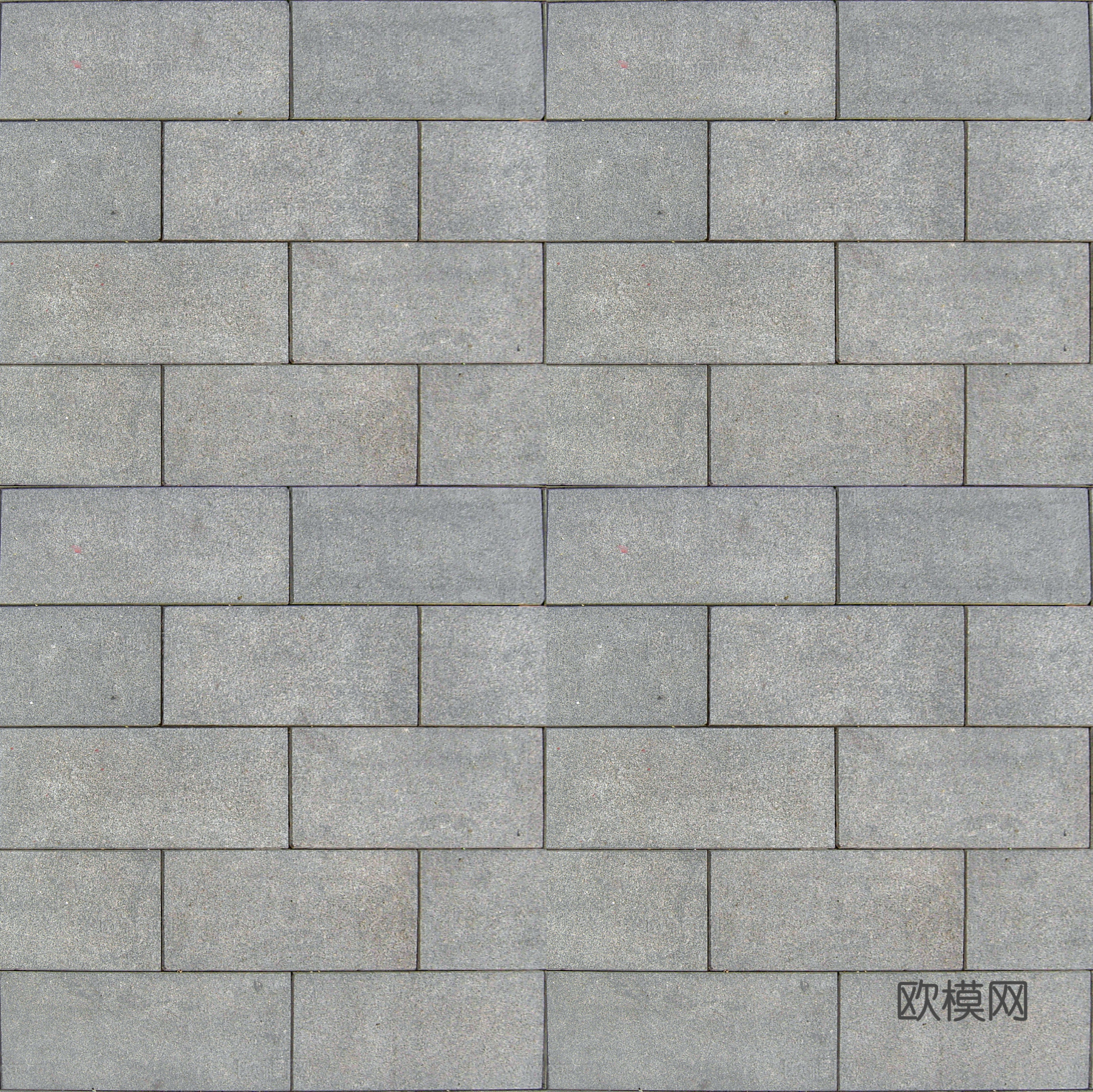 高清无缝室外灰色广场砖