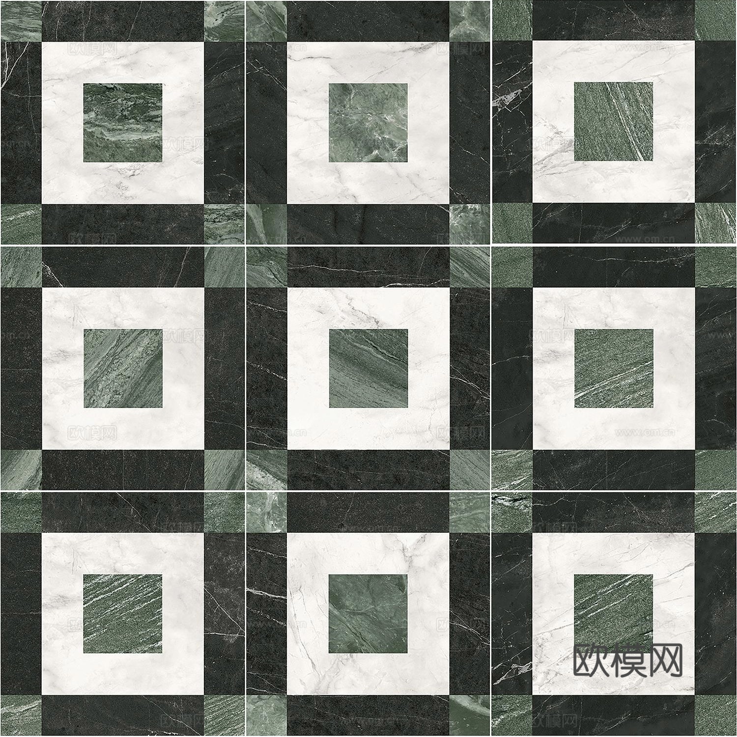 轻奢大理石拼花_石纹拼花