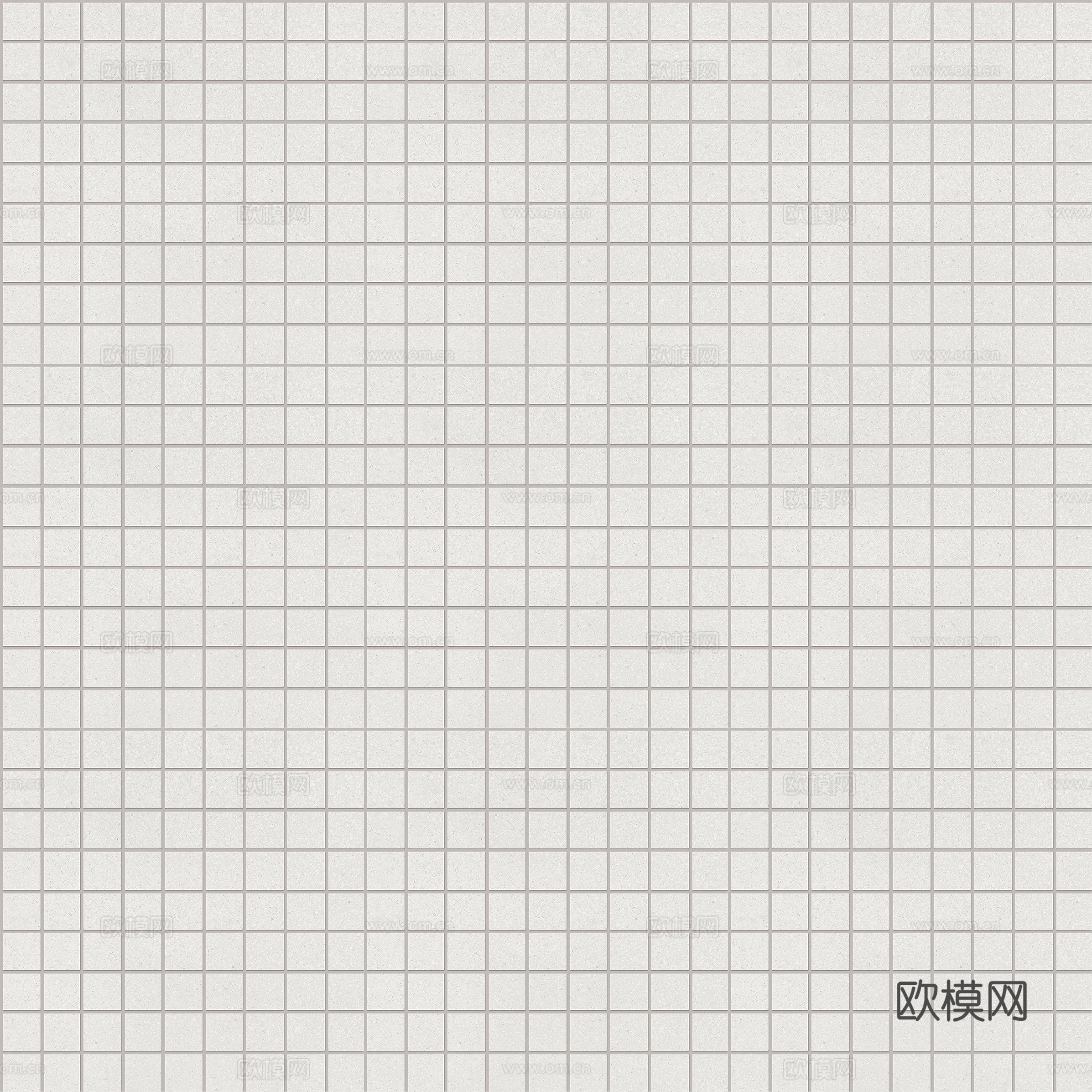 米白纯色马赛克瓷砖