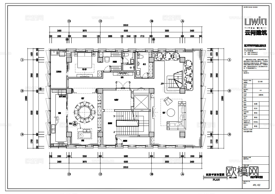 轻奢别墅 样板间 最新全套施工图 效果图合集cad施工图