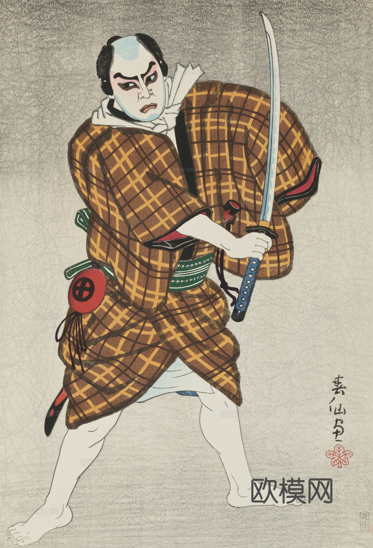 日本浮世绘人物画3 (2)