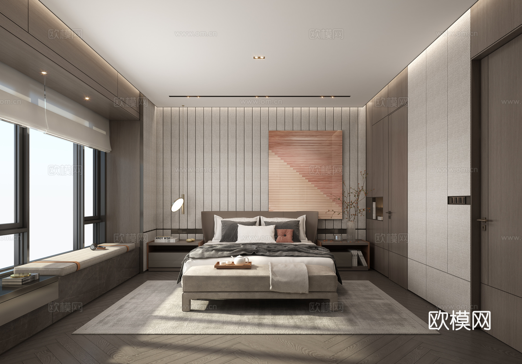 轻奢别墅 样板间 最新全套施工图 效果图合集cad施工图