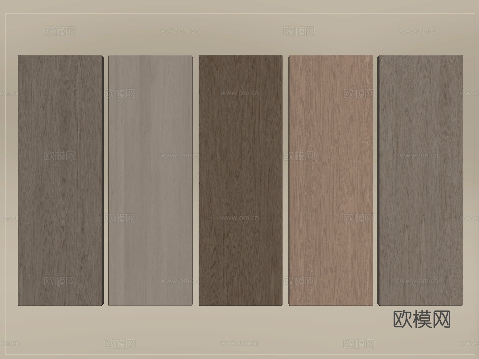 现代护墙板 木饰面护墙板 墙饰板 木饰面背景墙su模型