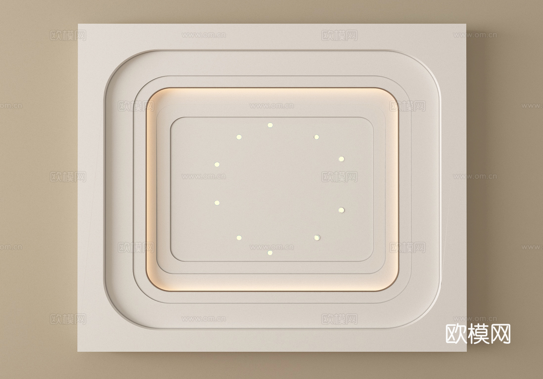 现代天花吊顶 装饰吊顶su模型