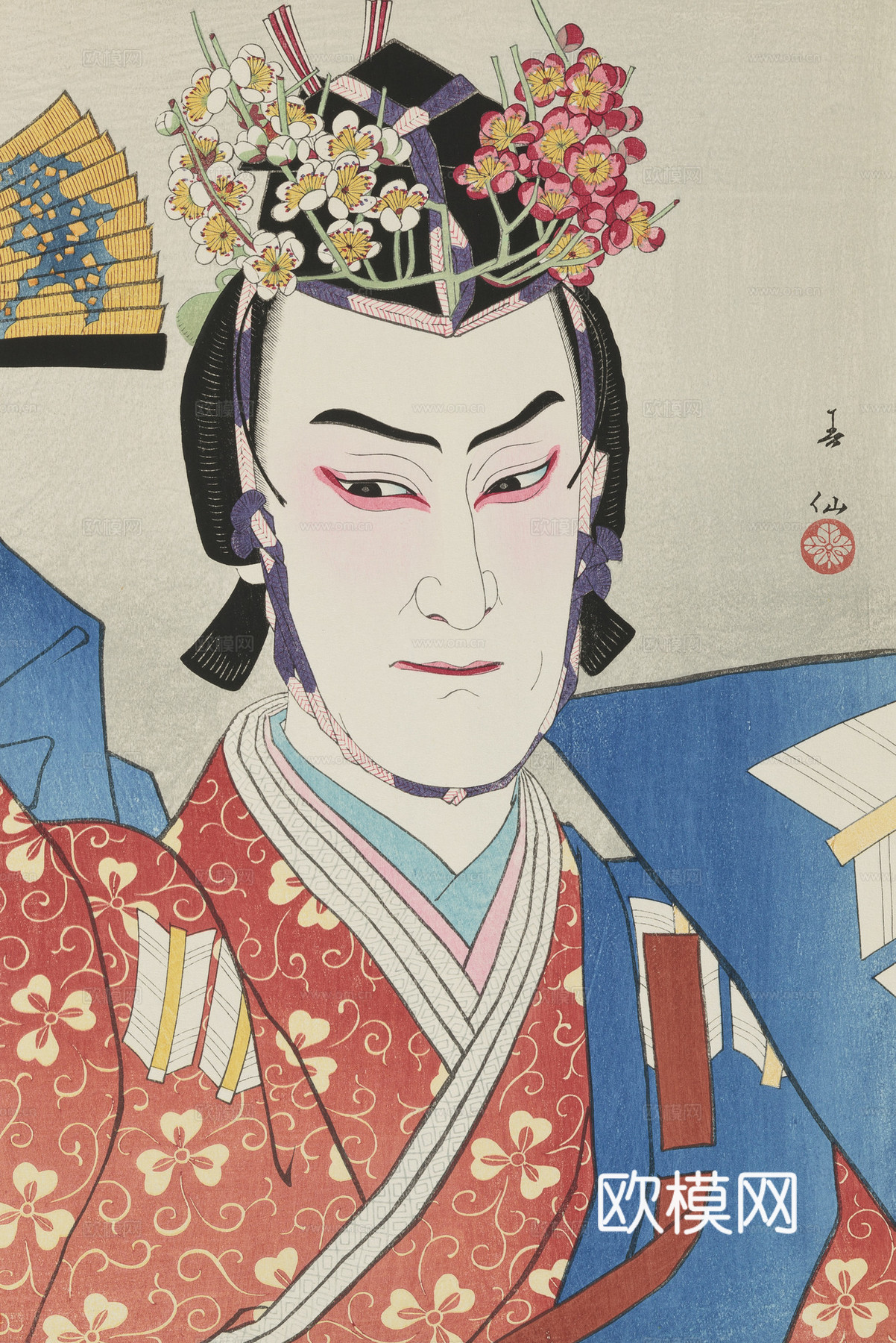 日本浮世绘人物画4 (2)