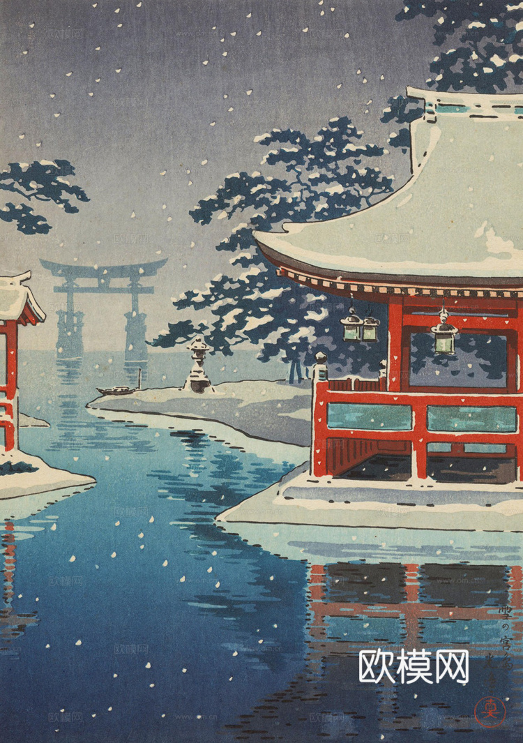 日本浮世绘风景画48