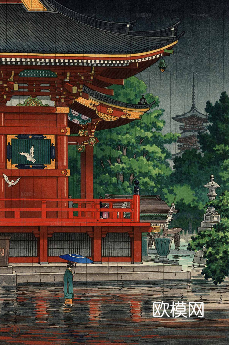 日本浮世绘风景画34