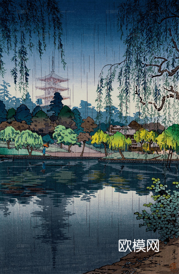 日本浮世绘风景画16