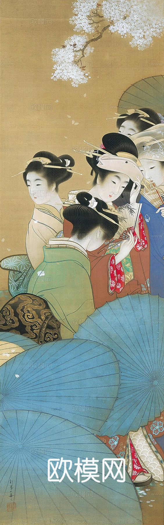 日本浮世绘人物画1