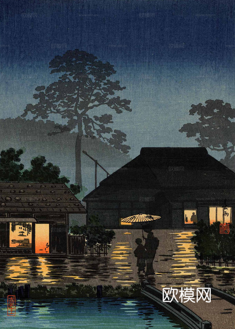 日本浮世绘风景画58下载