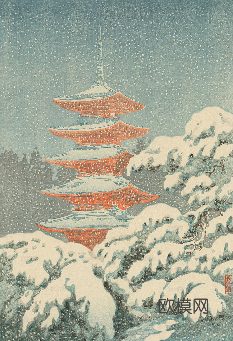 日本浮世绘风景画14