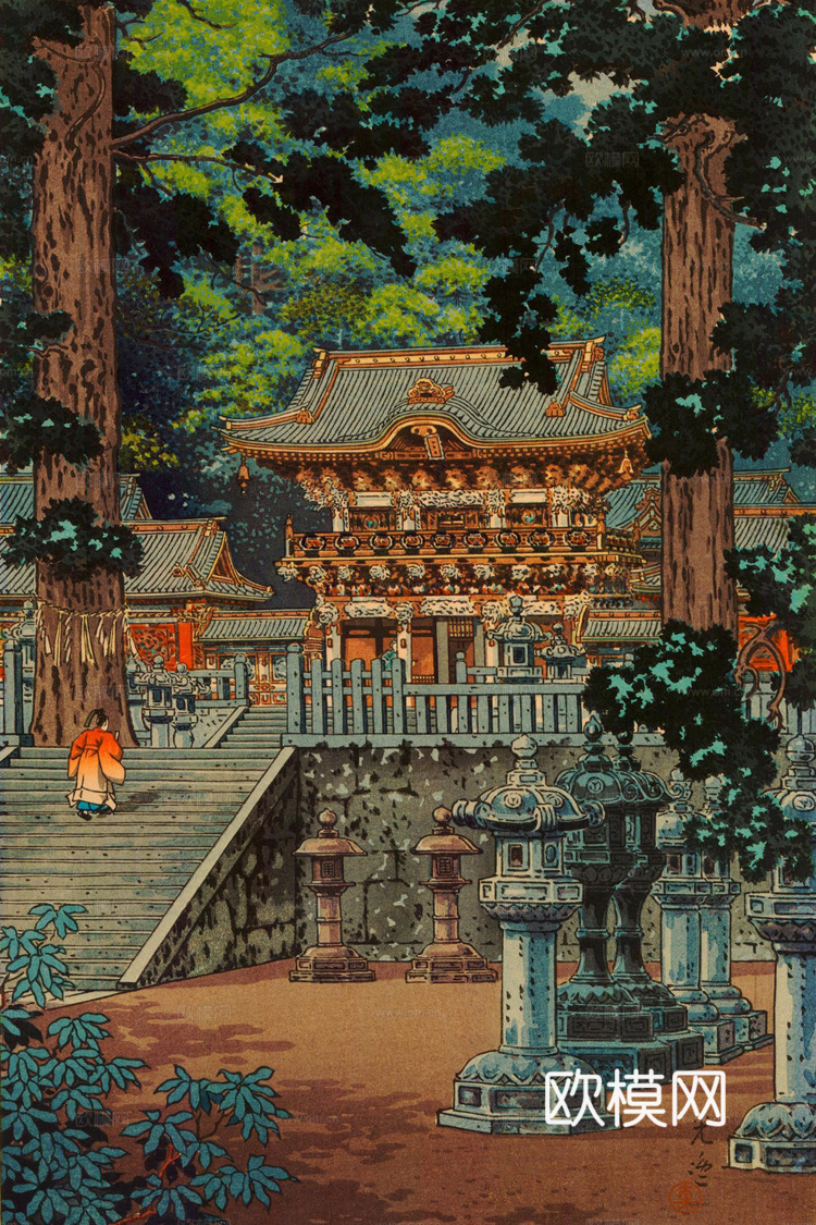 日本浮世绘风景画4