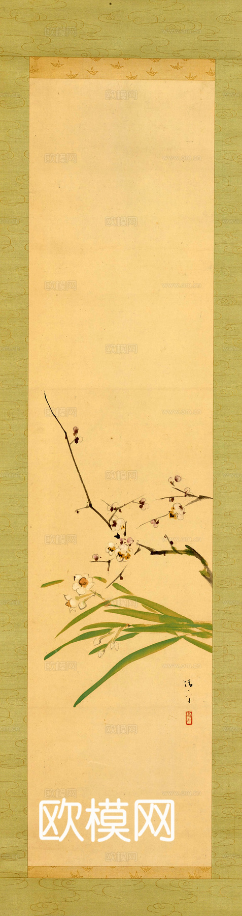 日本浮世绘人物画，日本清新人物画109