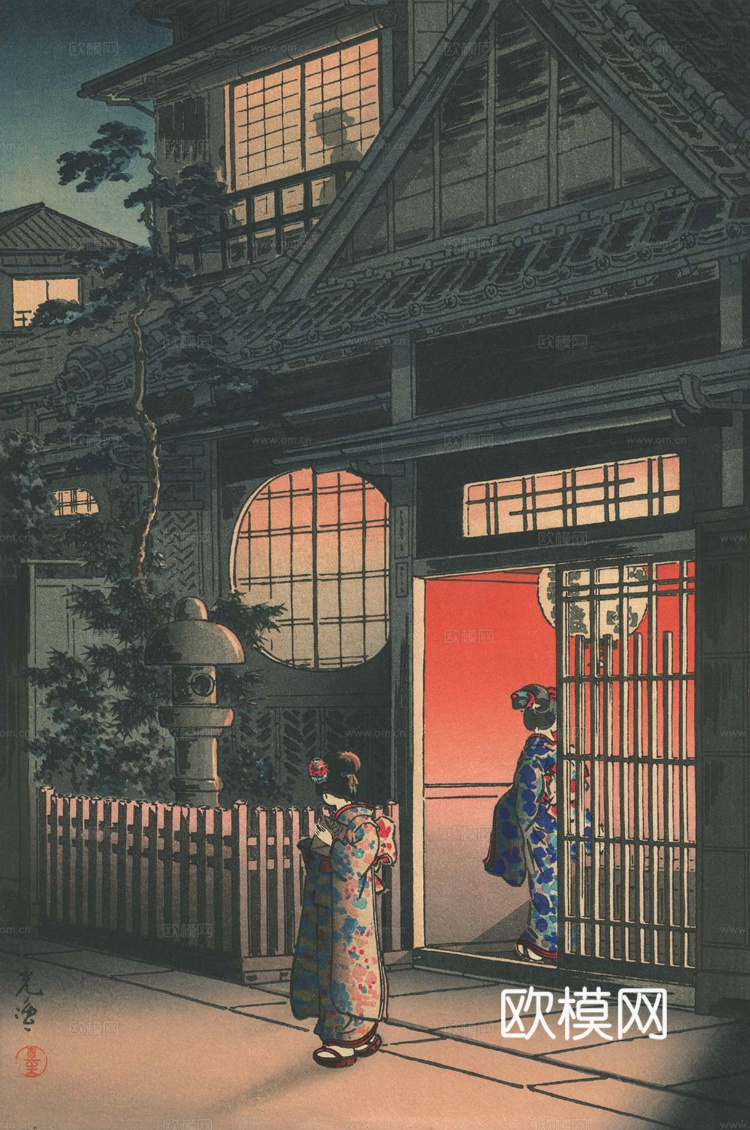 日本浮世绘风景画54