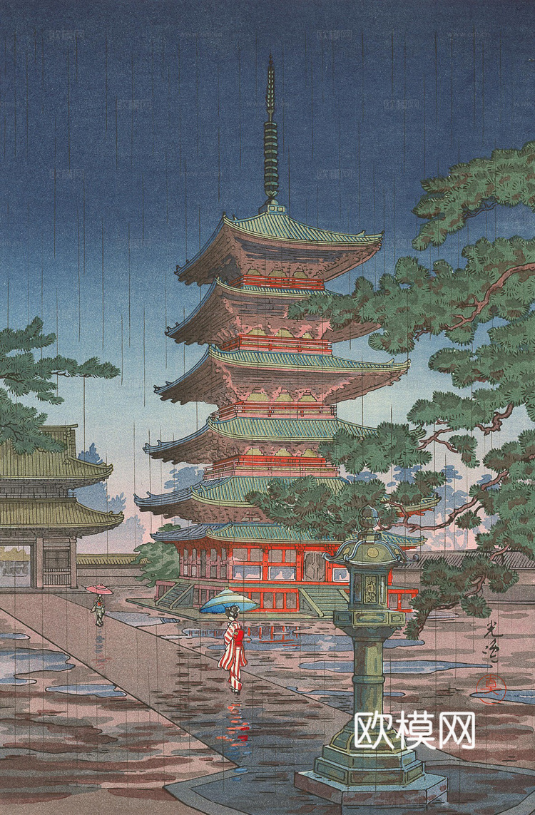 日本浮世绘风景画10下载