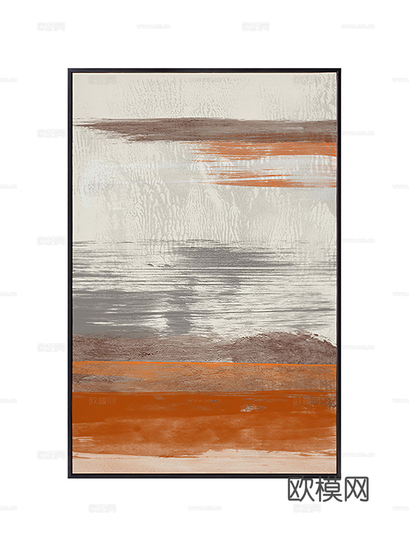 现代其他挂画_艺术挂画_肌理画贴图