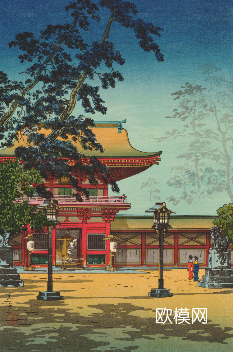 日本浮世绘风景画24下载