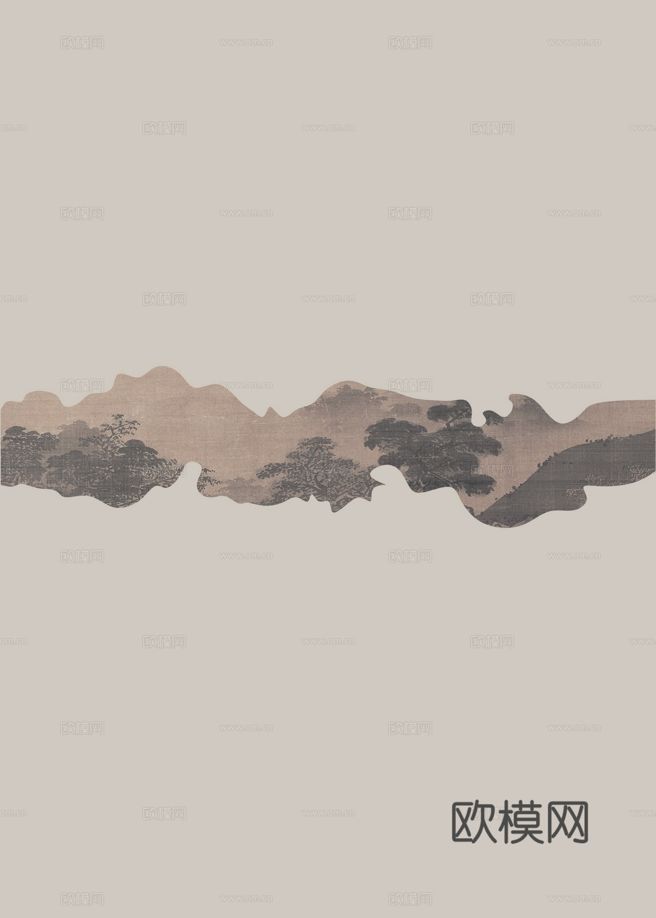 现代其他挂画_水墨画_书法贴图