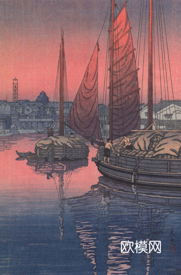 日本浮世绘风景画52