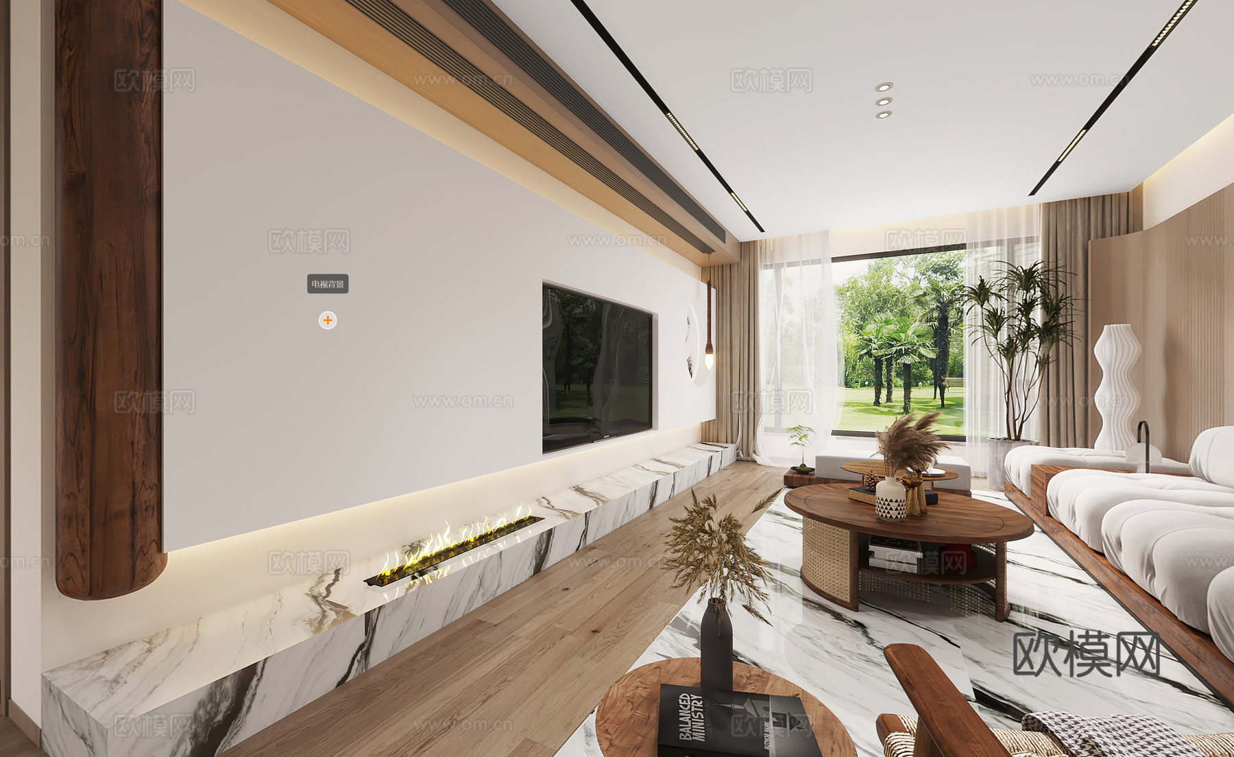 轻奢别墅 样板间 最新全套施工图 效果图合集cad施工图