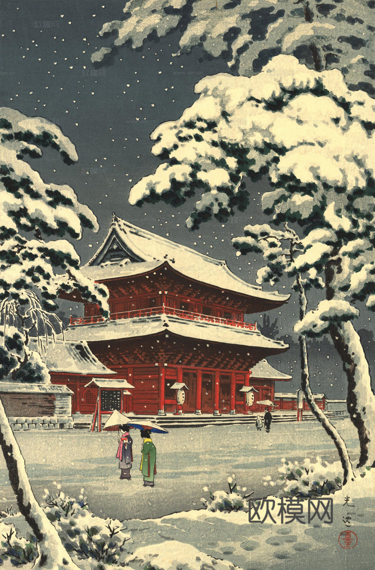 日本浮世绘风景画23