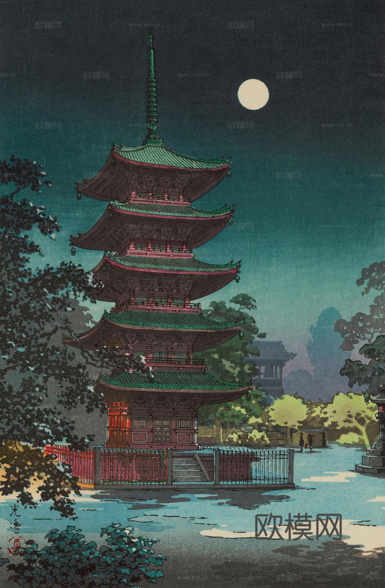 日本浮世绘风景画44