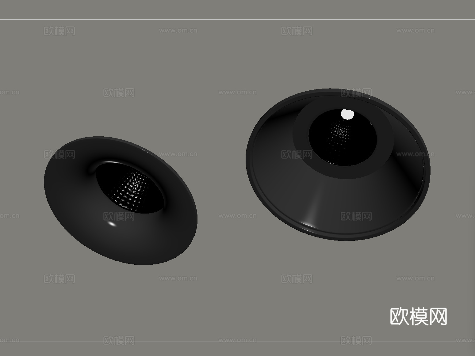 现代筒灯射灯 内嵌筒灯射灯su模型