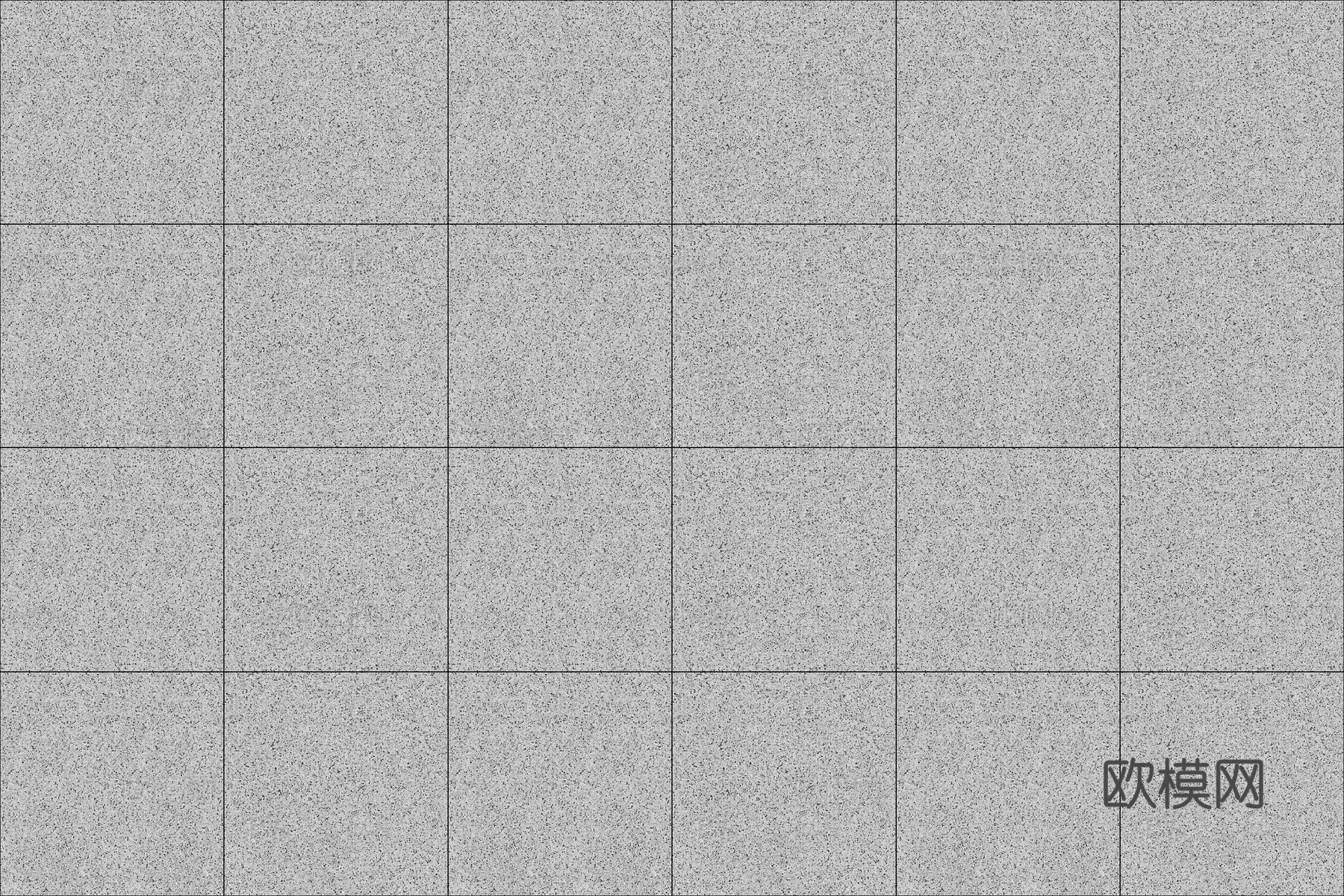 无缝芝麻灰花岗岩广场砖