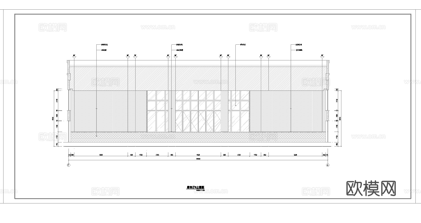 办公室报告厅 最新全套施工图 效果图合集cad施工图
