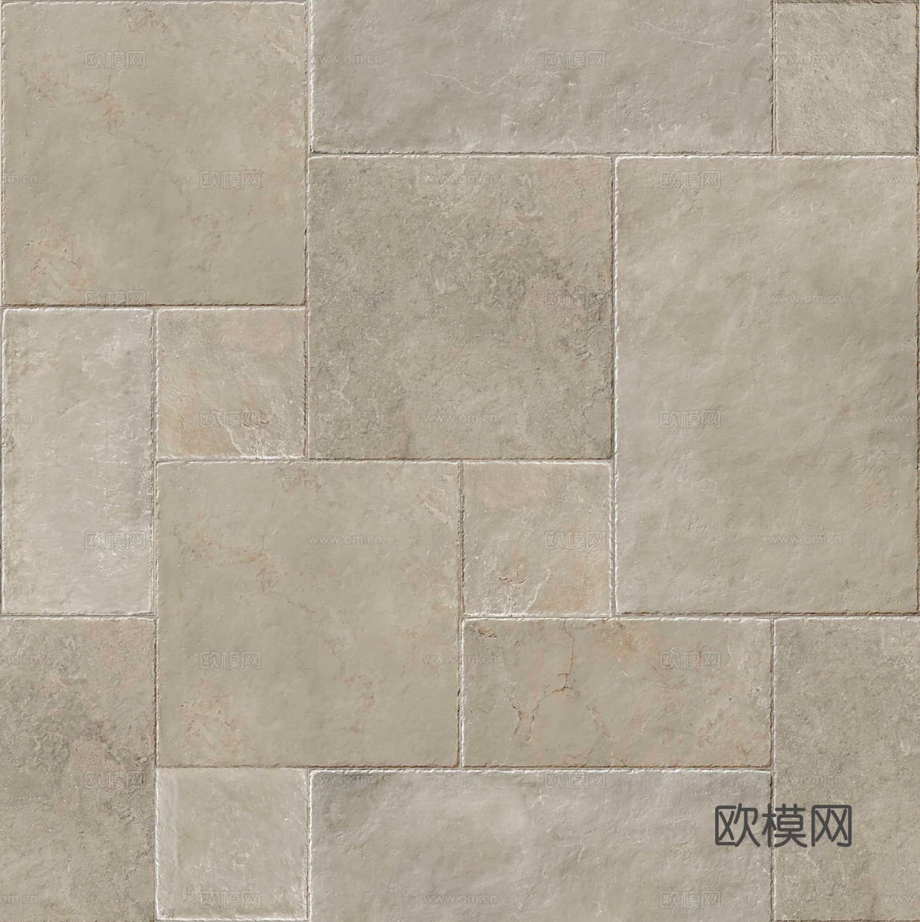 仿古砖_地砖_复古砖_莱姆石地砖_罗马拼地砖