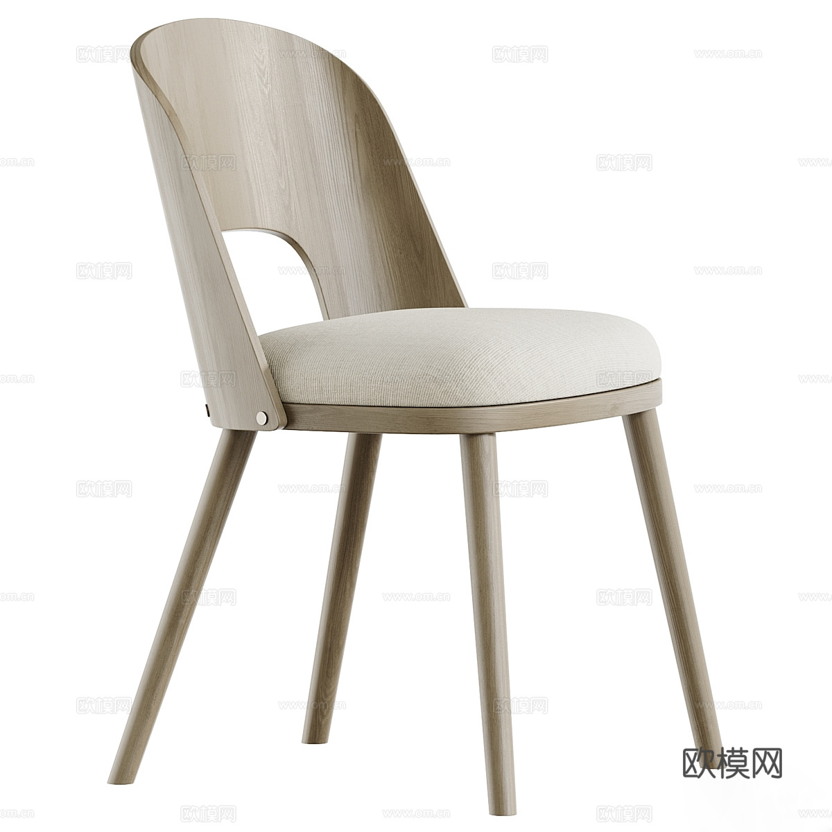 餐椅3d模型下载