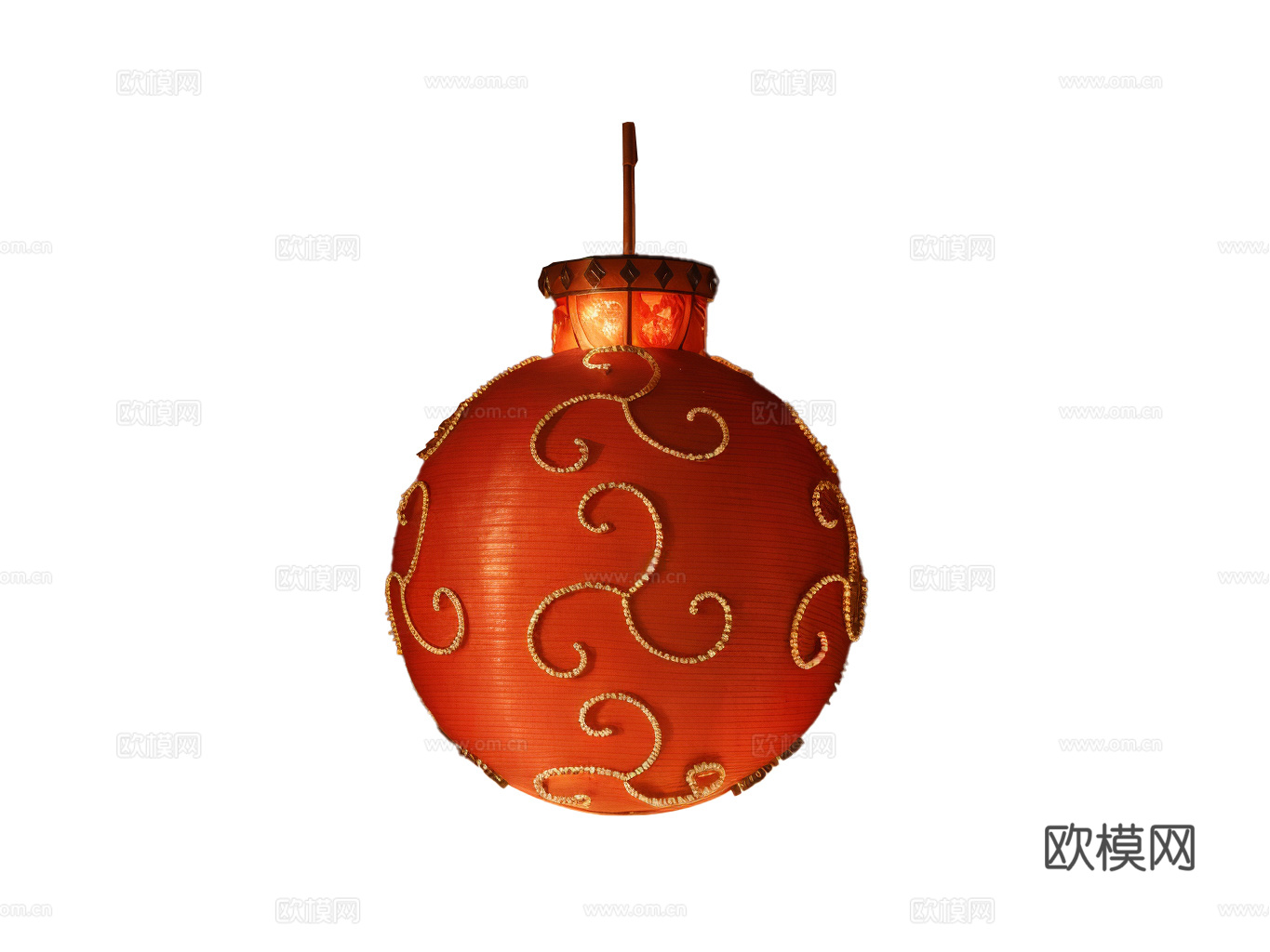 灯笼su模型