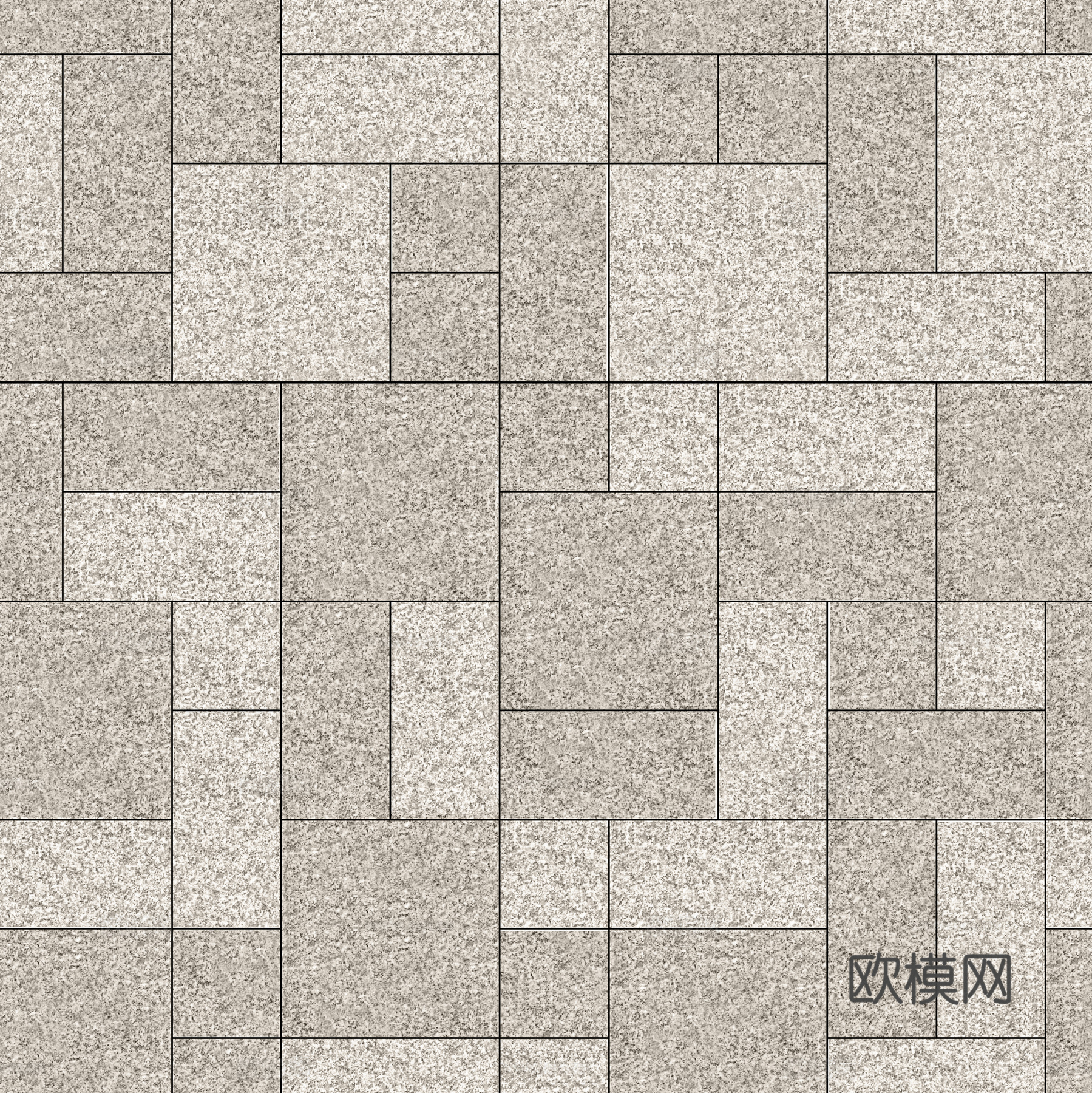 无缝暖灰花岗岩广场砖