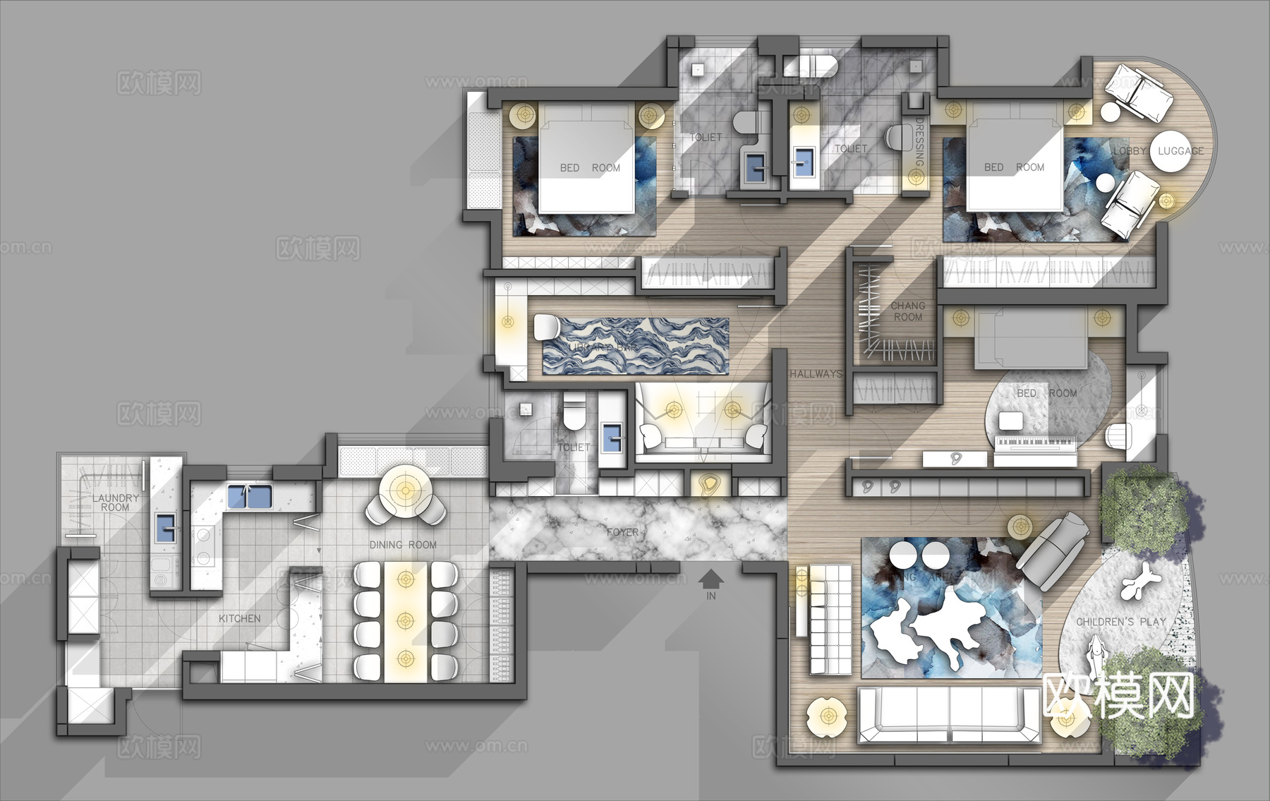 家装平面图cadcad施工图