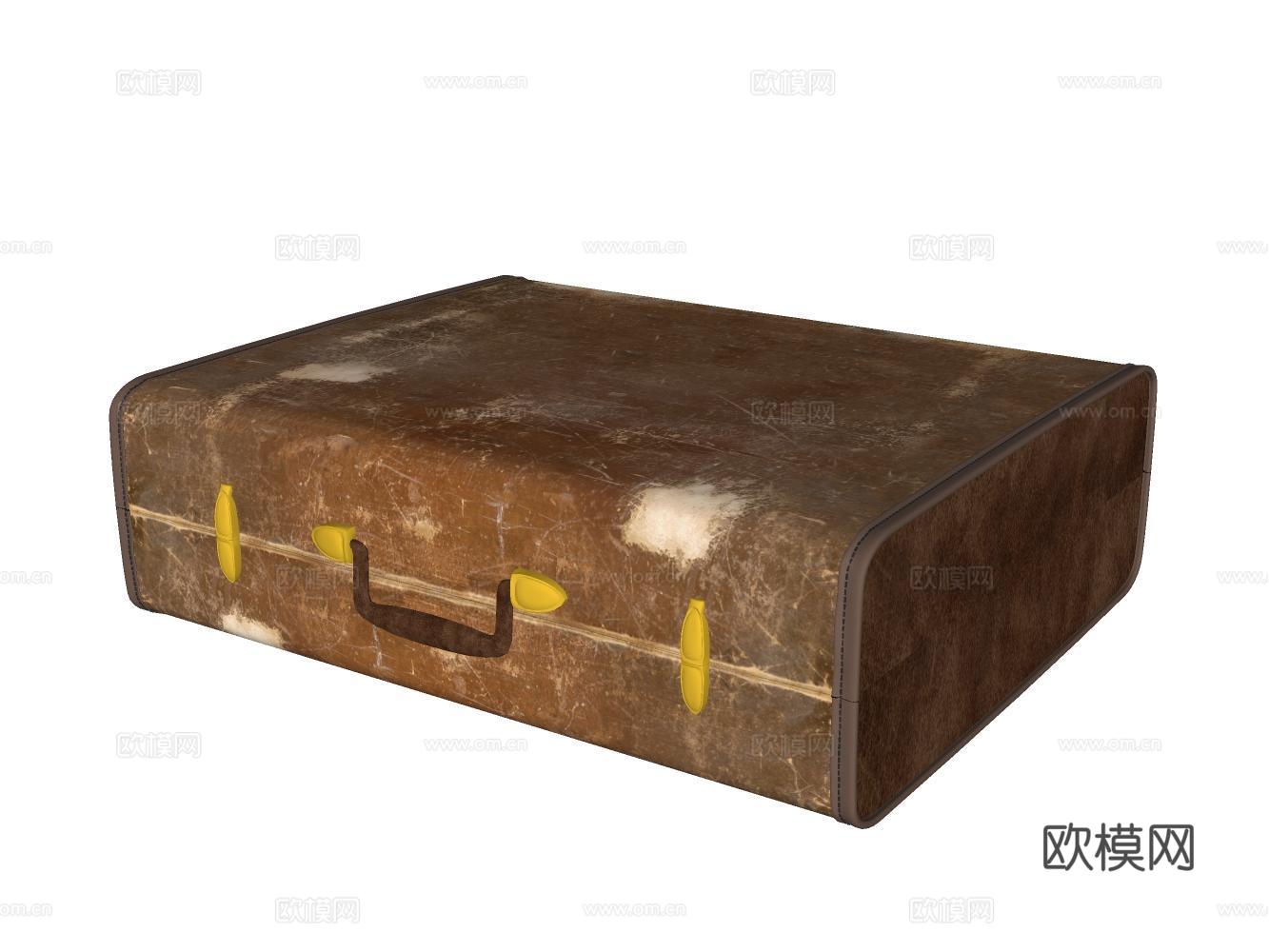 皮箱su模型