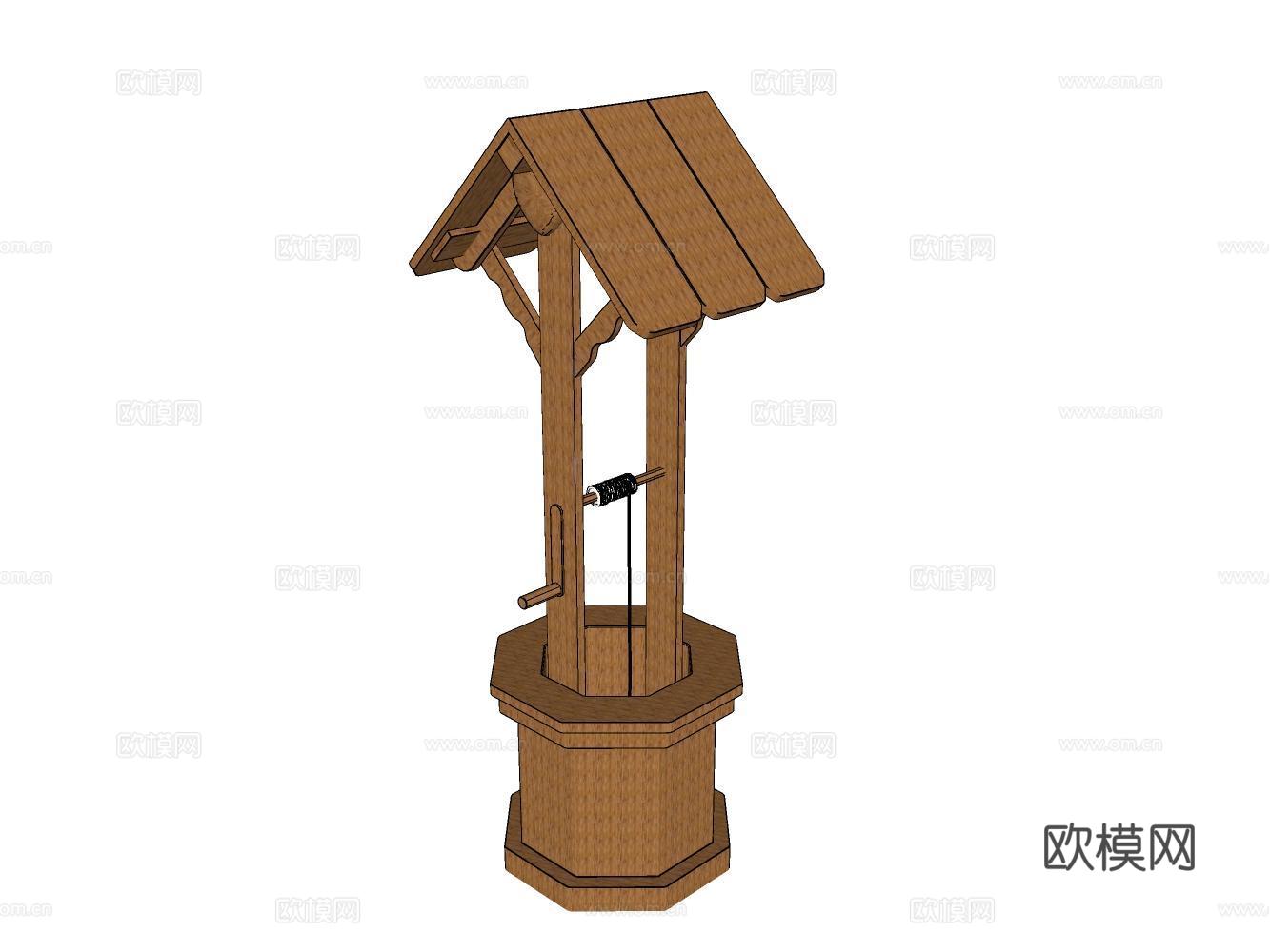 水井su模型