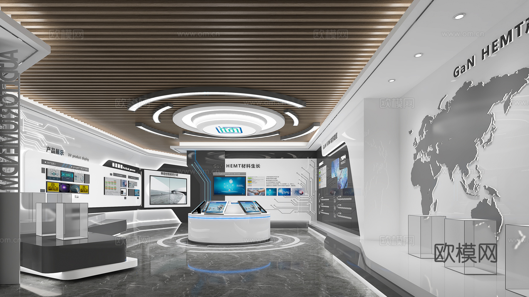 办公楼 最新全套施工图 效果图合集cad施工图