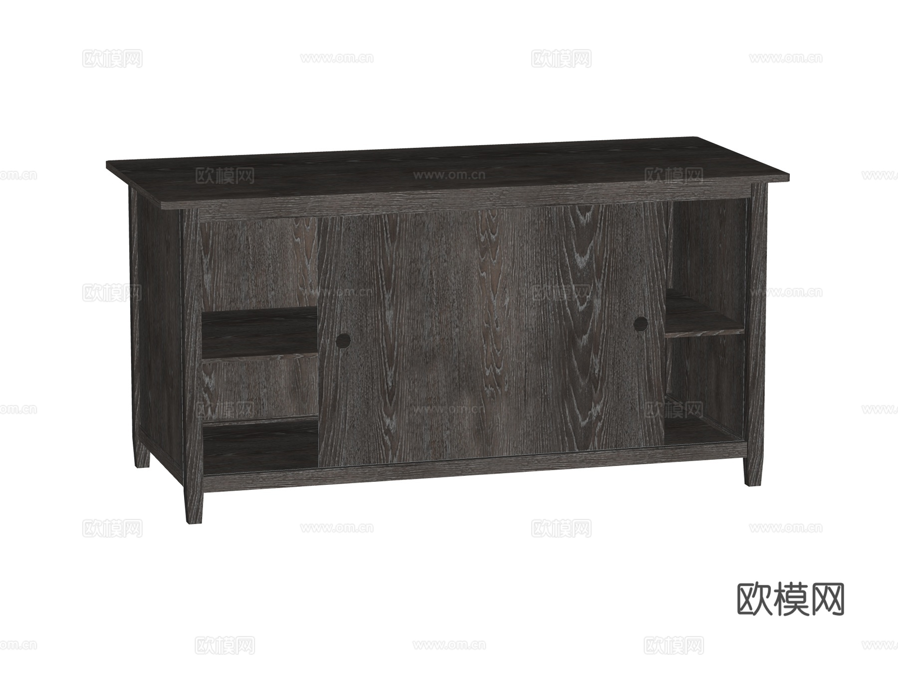 边柜装饰柜储物柜su模型