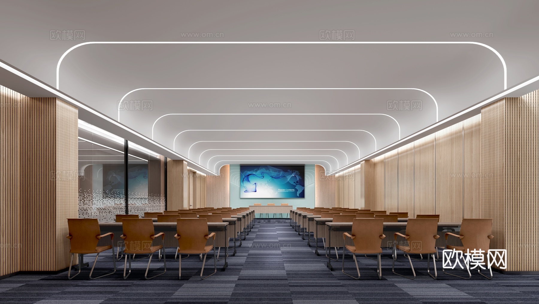 办公楼 最新全套施工图 效果图合集cad施工图