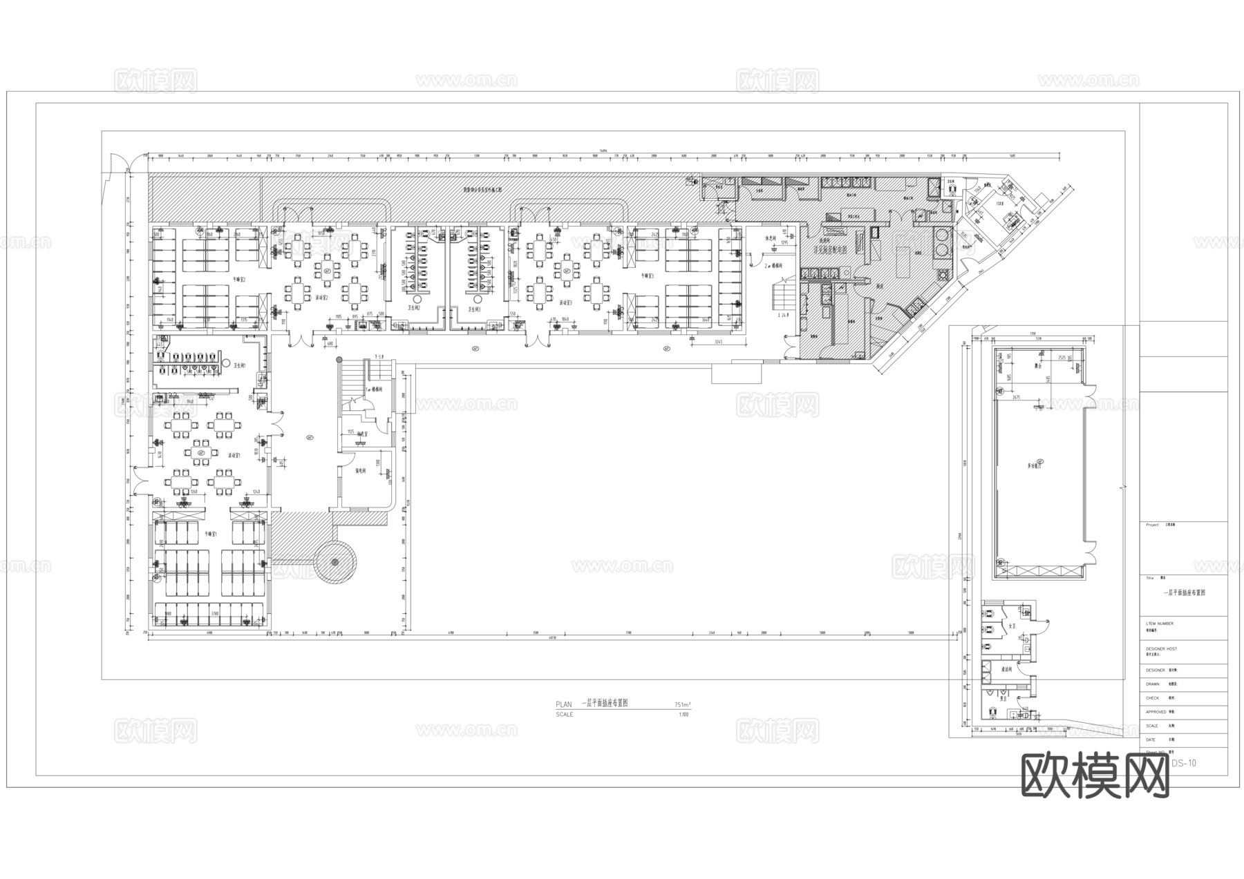 北街幼儿园水电系统图cad施工图