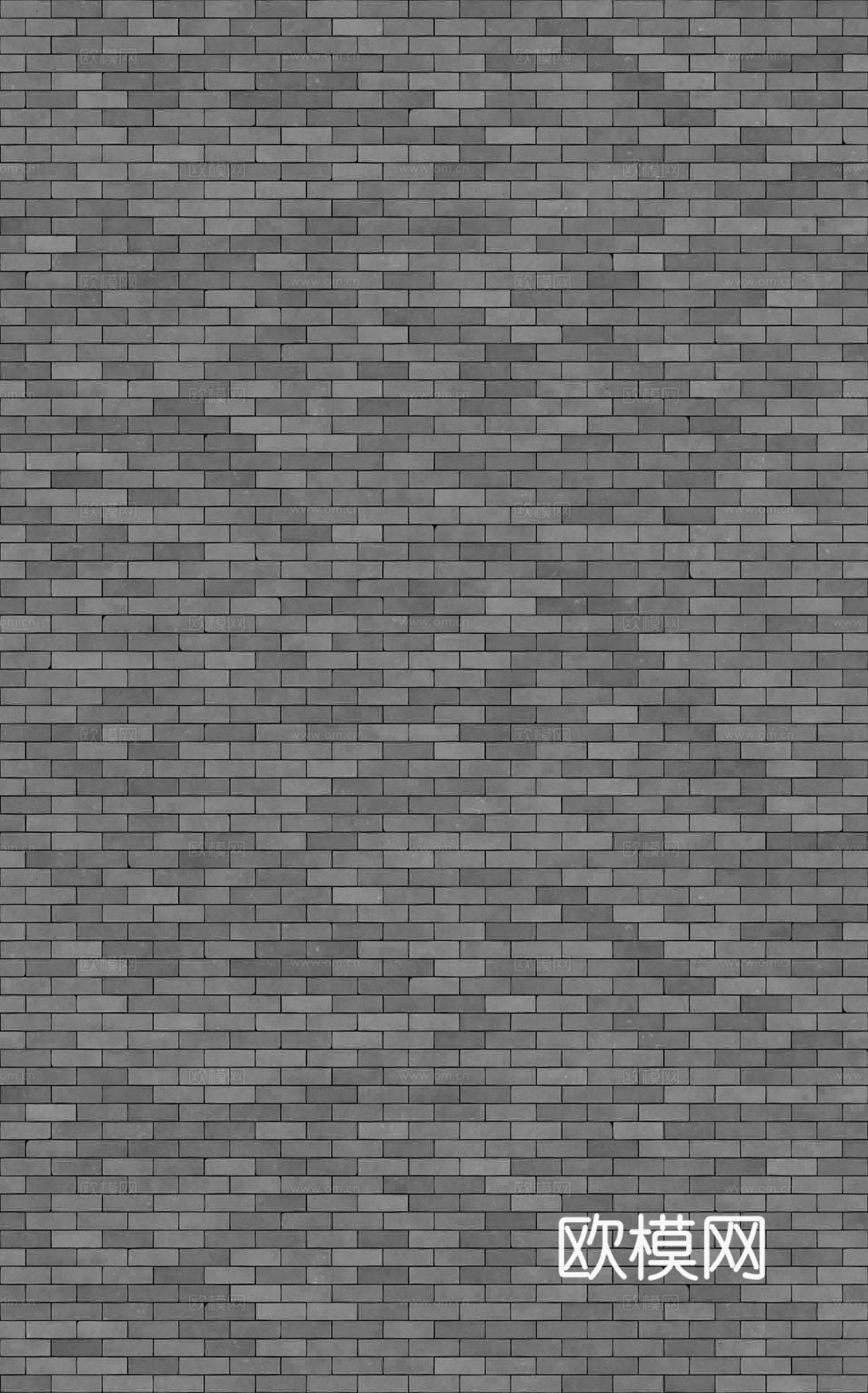 无缝灰砖墙外墙