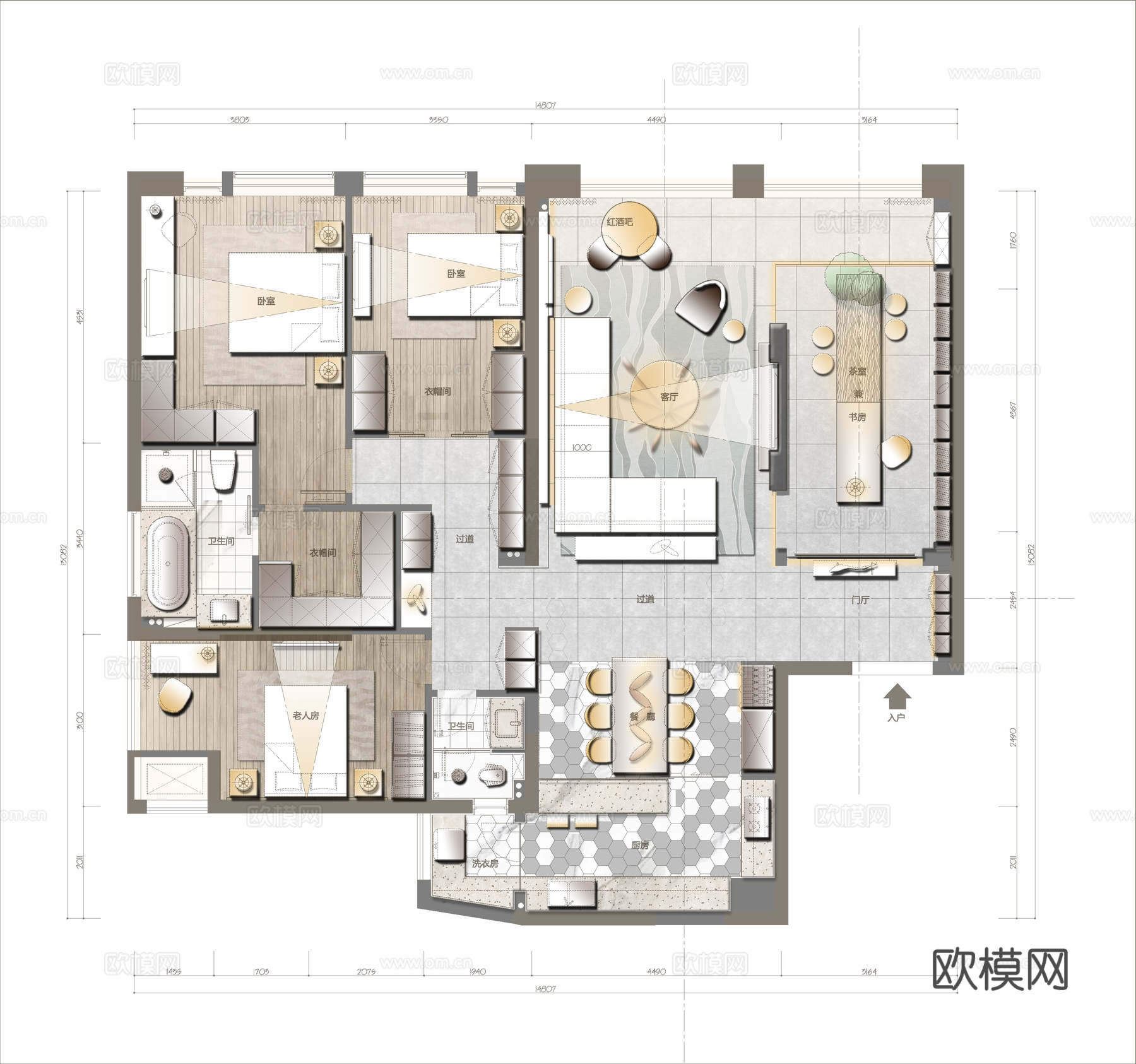 家装平面图cadcad施工图