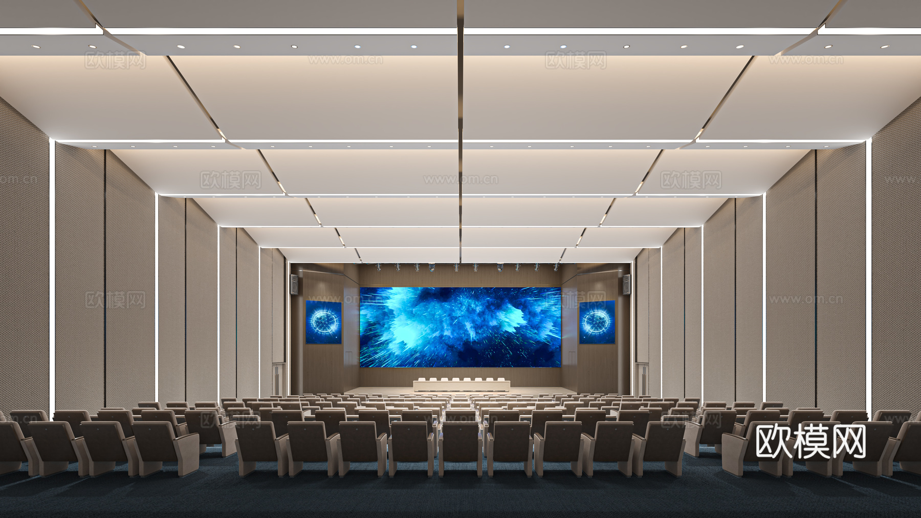 办公楼 最新全套施工图 效果图合集cad施工图