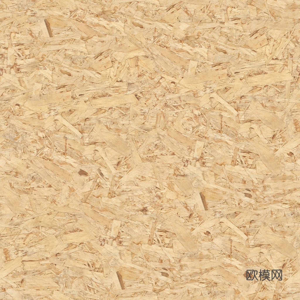 无缝原木色欧松板创花板