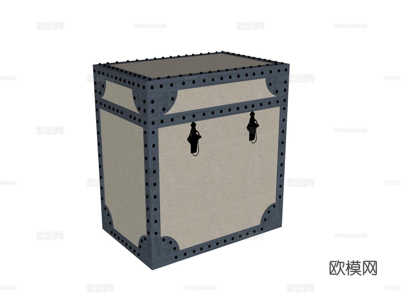 皮箱su模型